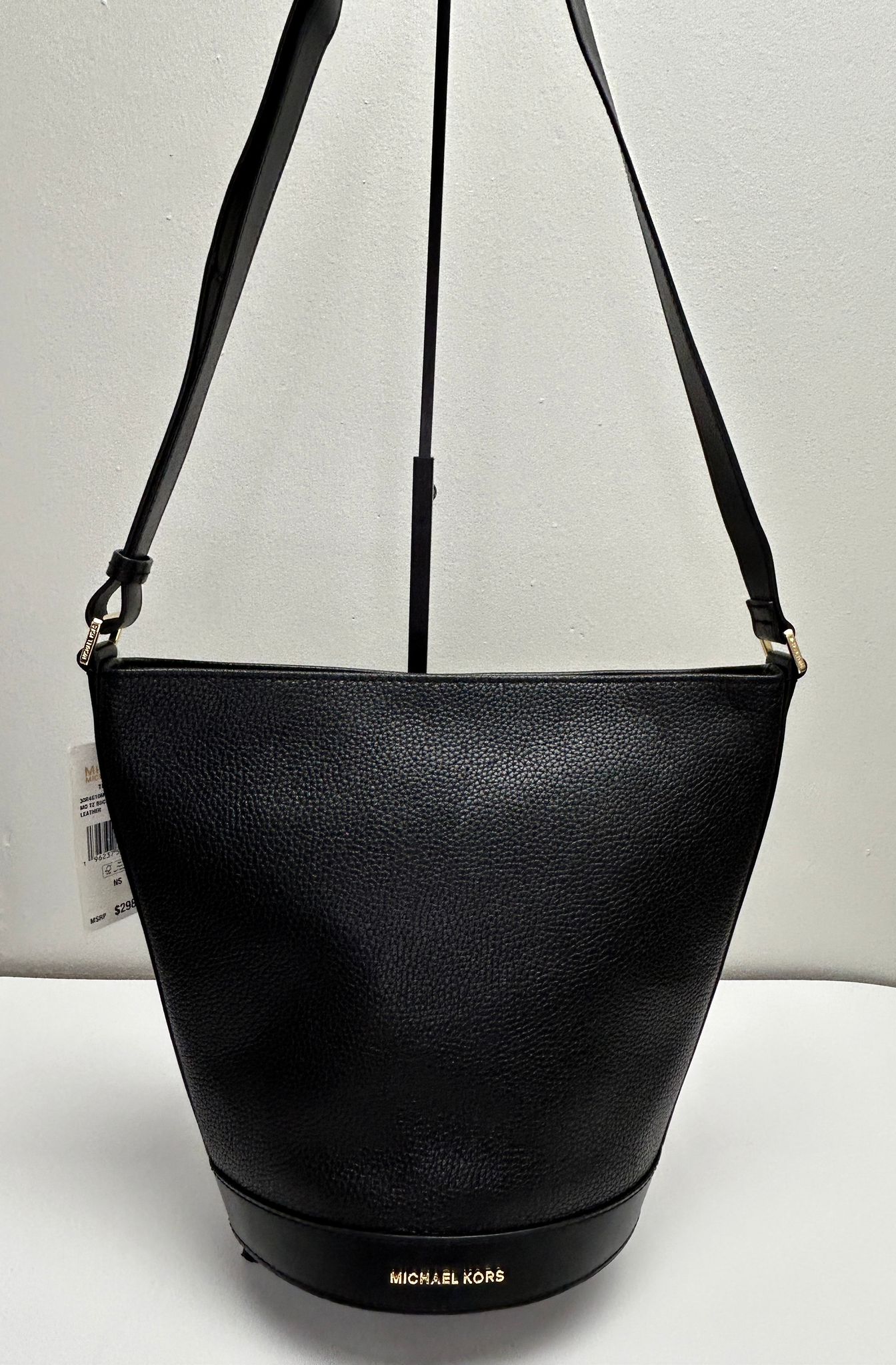 MK Townsend Small Pebbled Leather Crossbody Bag