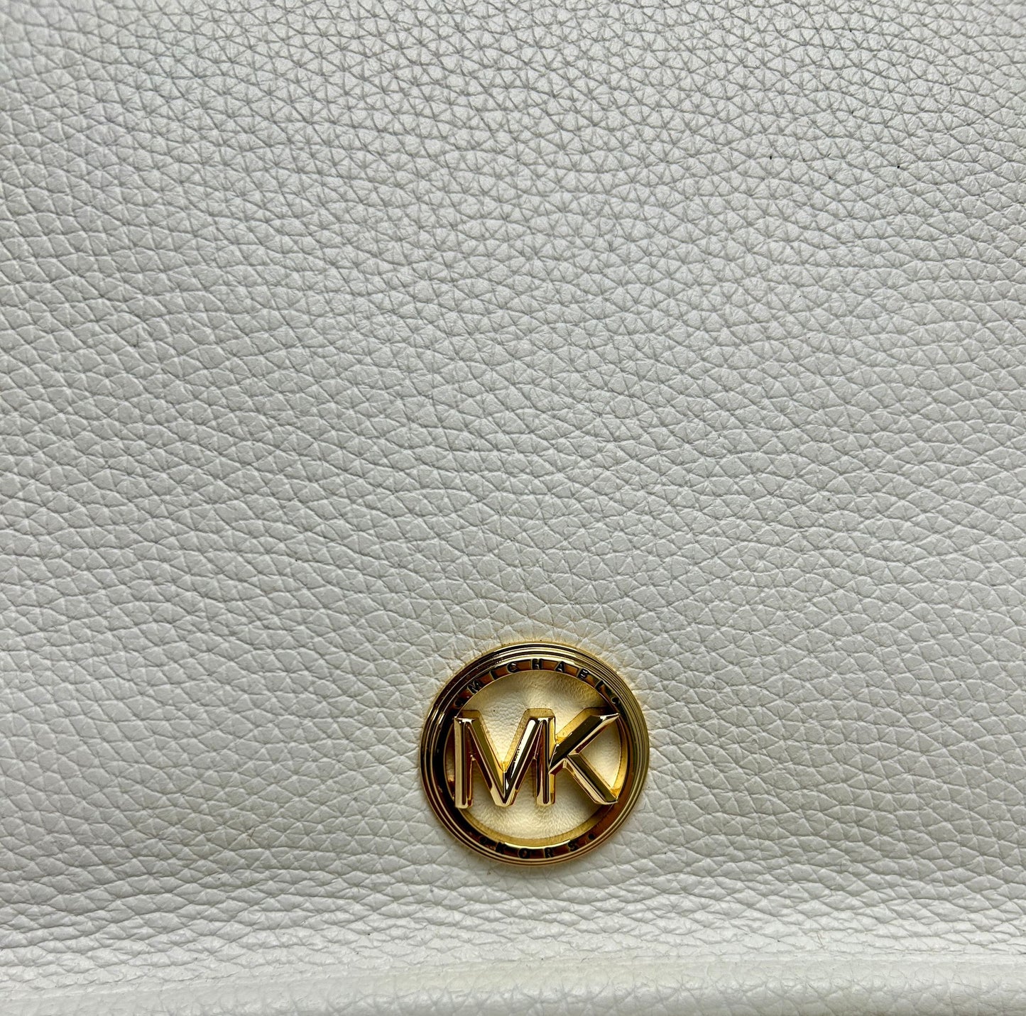 MK Luisa Large Signature Logo Messenger Bag