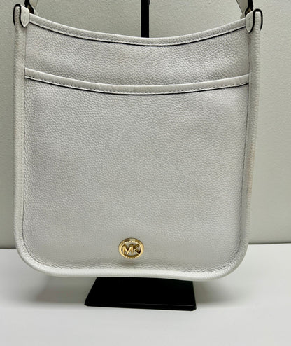 MK Luisa Large Signature Logo Messenger Bag