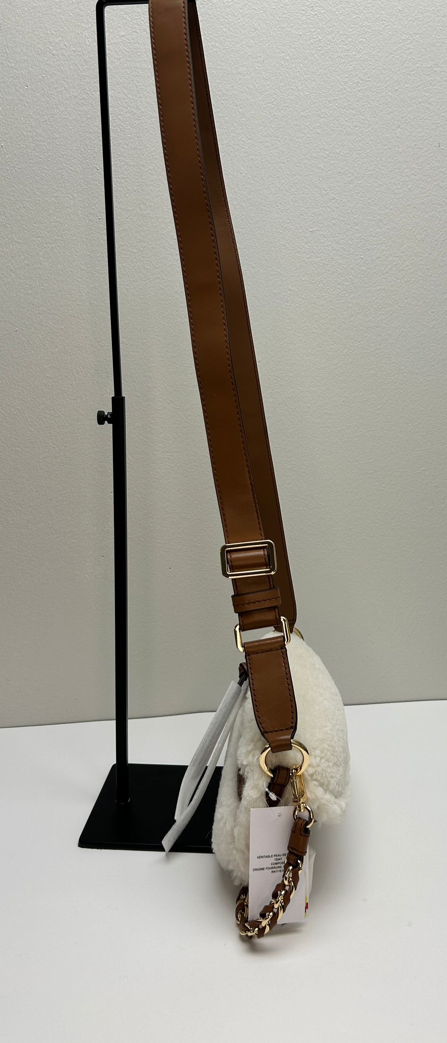 MK Slater Small Shearling Sling Pack