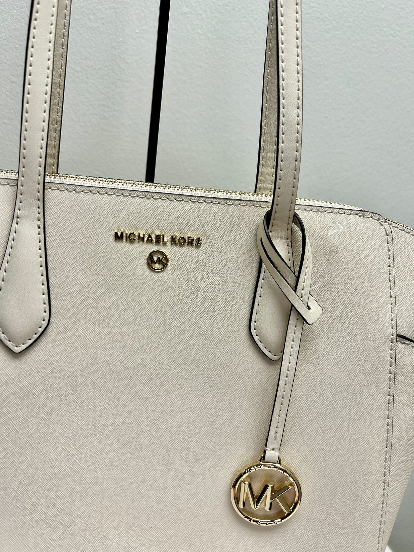 MK Marilyn Medium Saffiano Leather Tote Bag