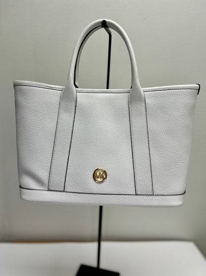 MK Luisa Medium Pebbled Leather Tote Bag