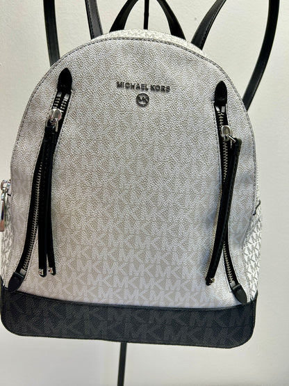 MK Brooklyn Logo Medium Backpack