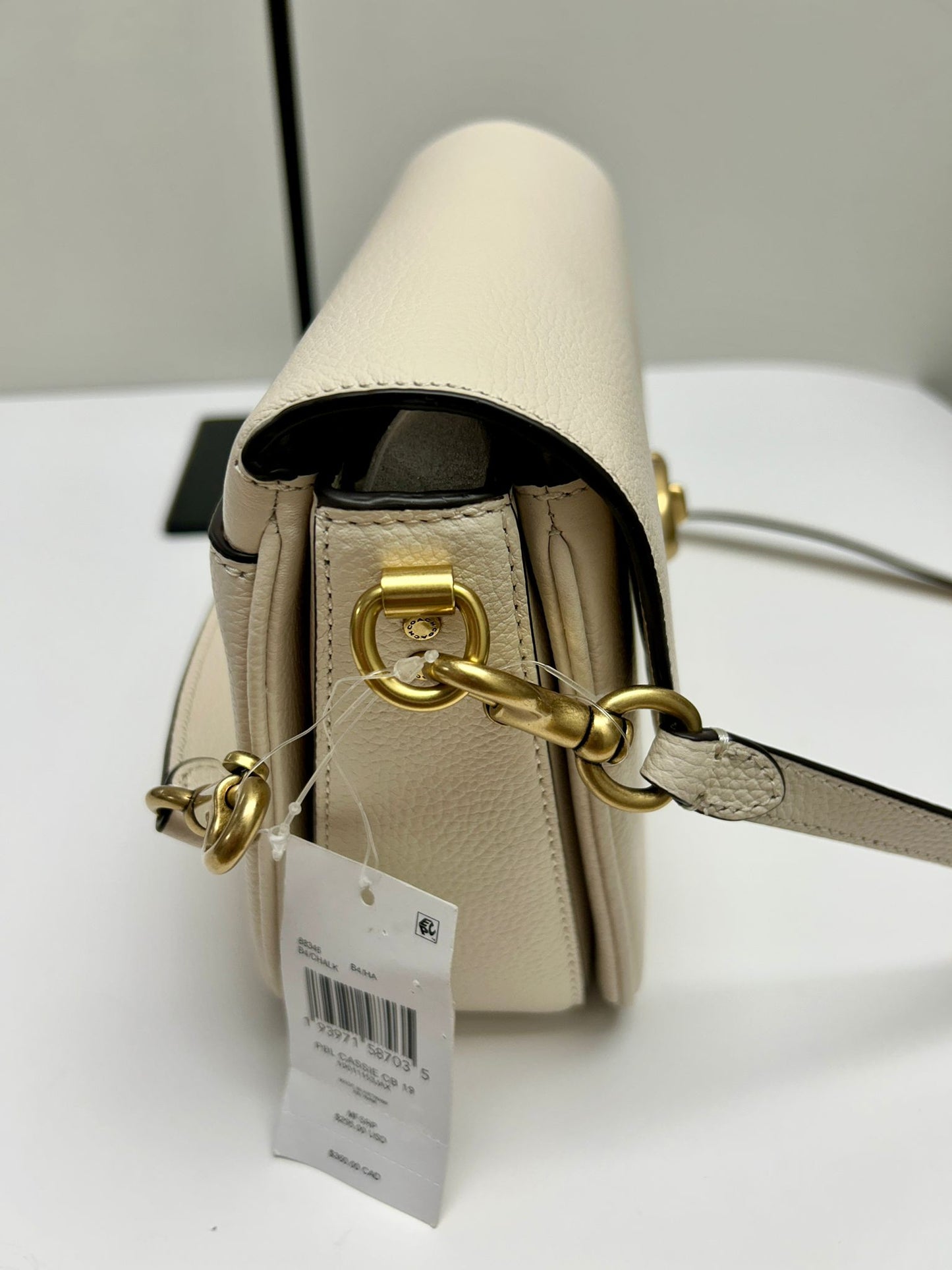 Coach Cassie Pebble Leather Crossbody Bag