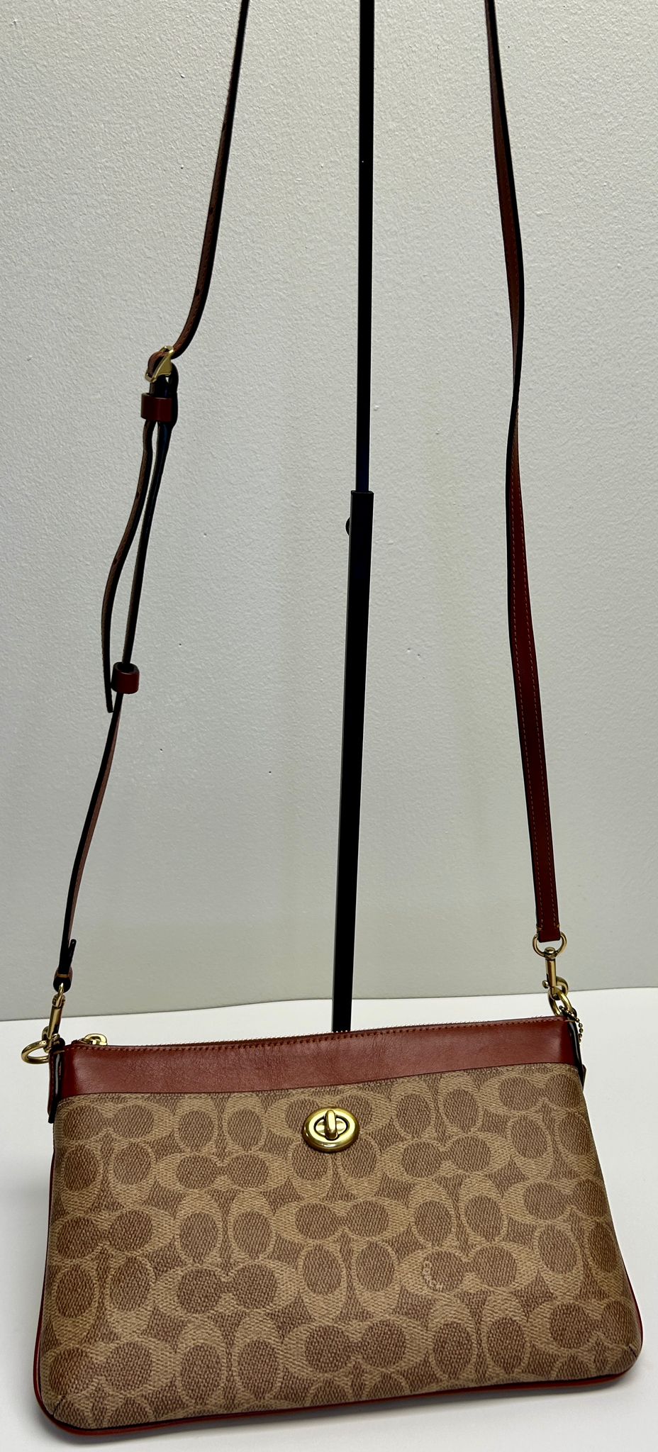 Coach polly crossbody leather