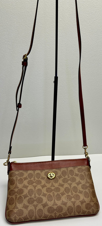 Coach polly crossbody leather