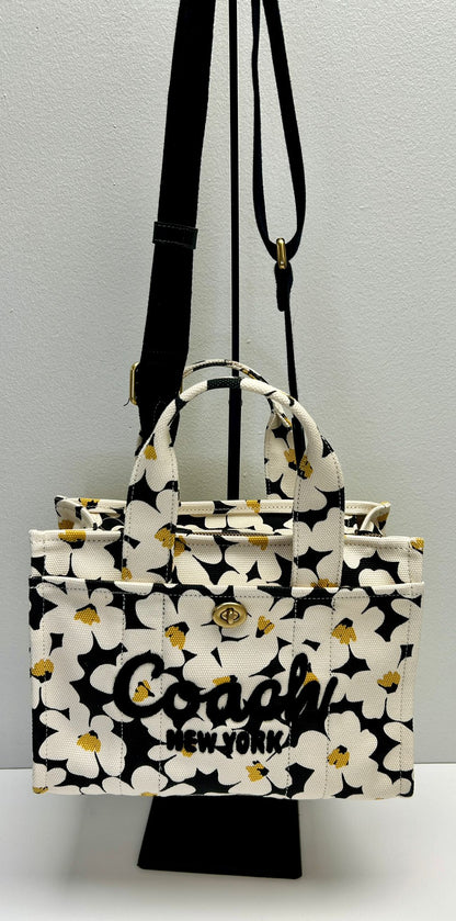 Coach Cargo Tote whit floral print