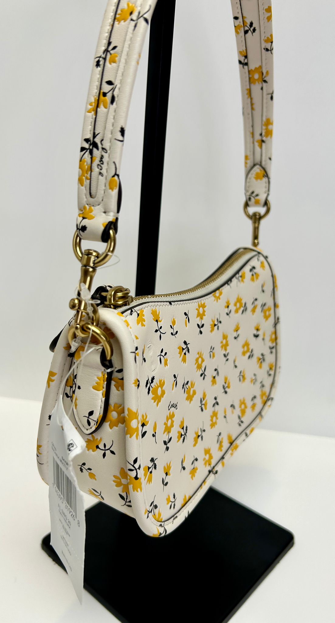 Coach Swinger Bag 20 With Floral Print