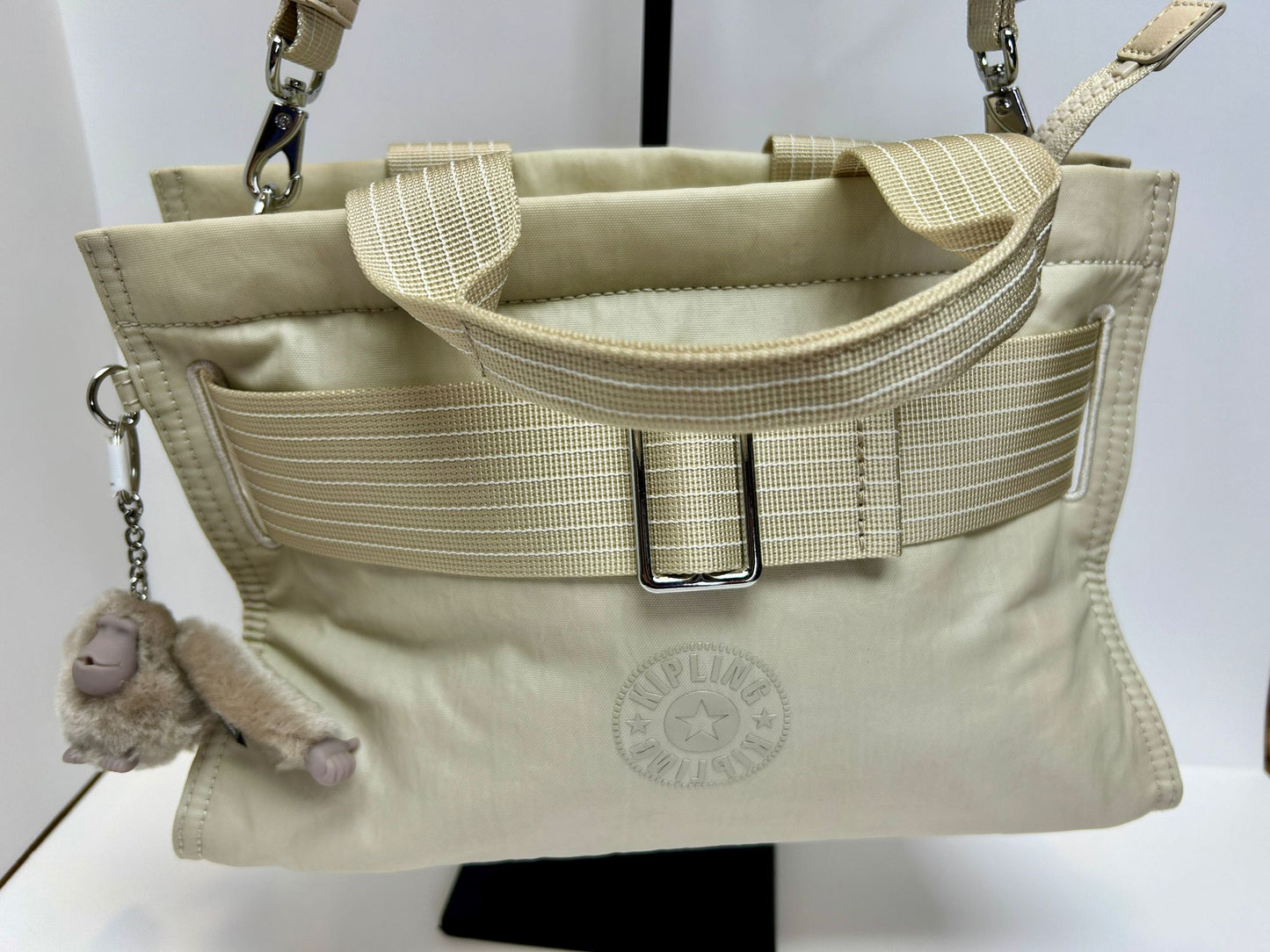 Kipling Miah KI6998 Beige Pearl Women's Crossbody Handbag