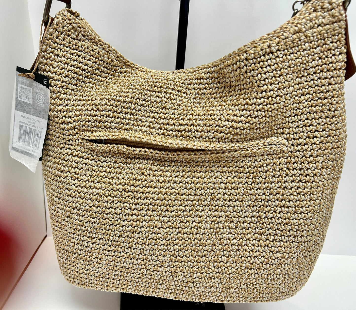 The Sak sequoia crochet solid hobo