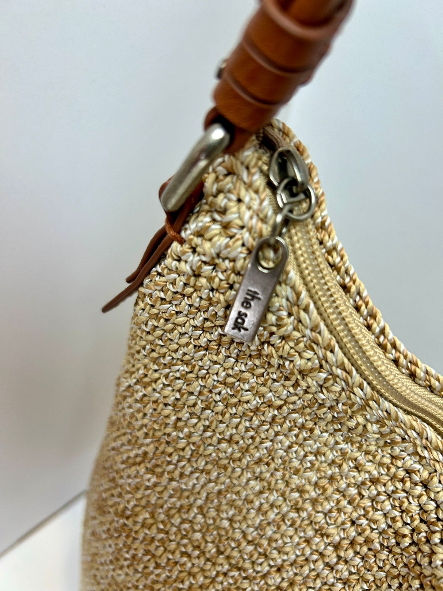 The Sak sequoia crochet solid hobo