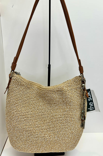 The Sak sequoia crochet solid hobo