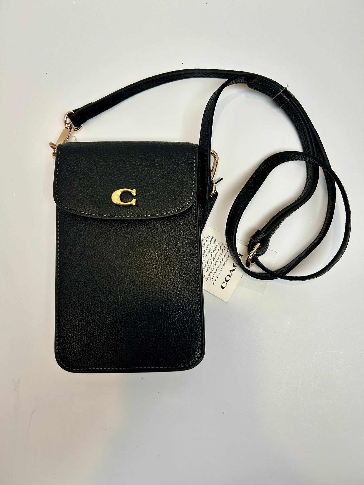 Coach Phone Crossbody 100 % Leather