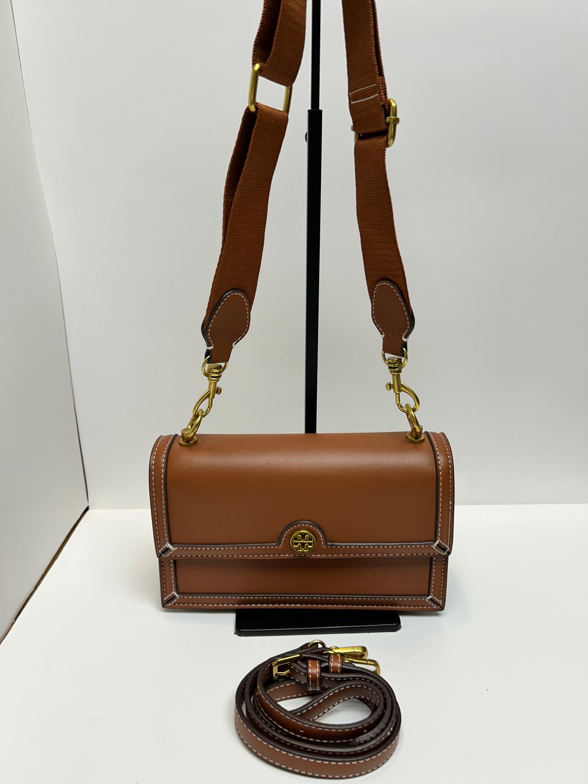 Tory Burch T Monogram Leather Shoulder Bag