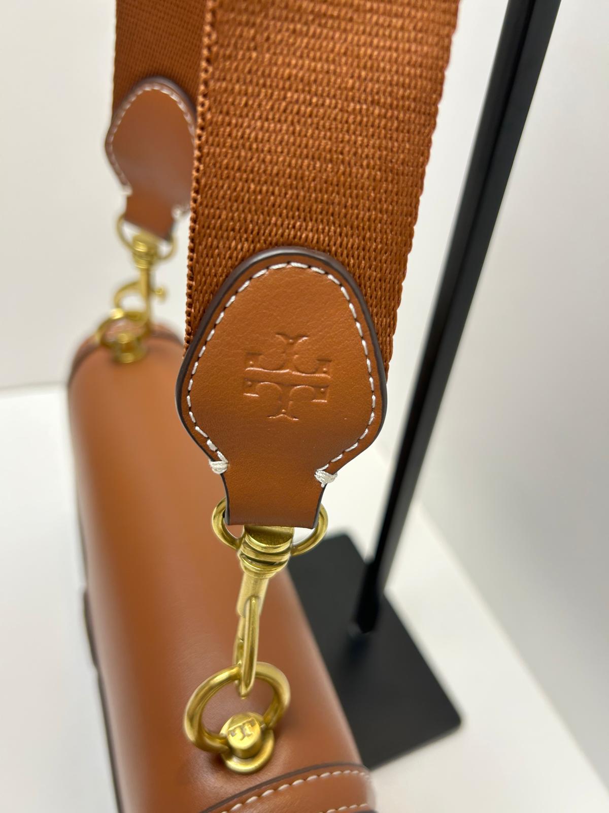 Tory Burch T Monogram Leather Shoulder Bag