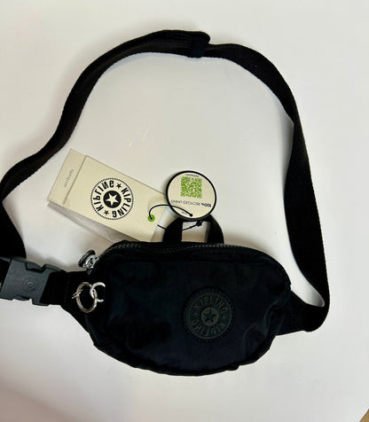 Kipling Yasemina Xl - Adjustable waist bag, multi-pocket, with zip closure,