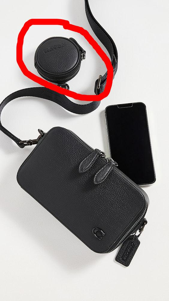 Missing part, NOT INCLUDE round pouch with zip closure